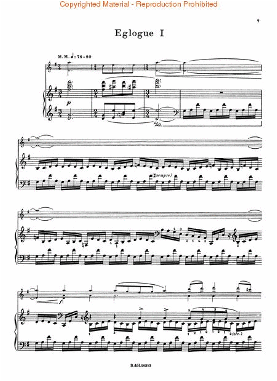 Duo Concertant Violin Solo scores gallery preview page 2