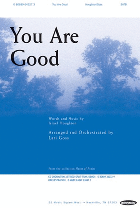 Book cover for You Are Good - Anthem