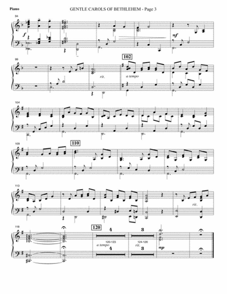 Appalachian Winter (A Cantata For Christmas) - Piano/Synthesizer