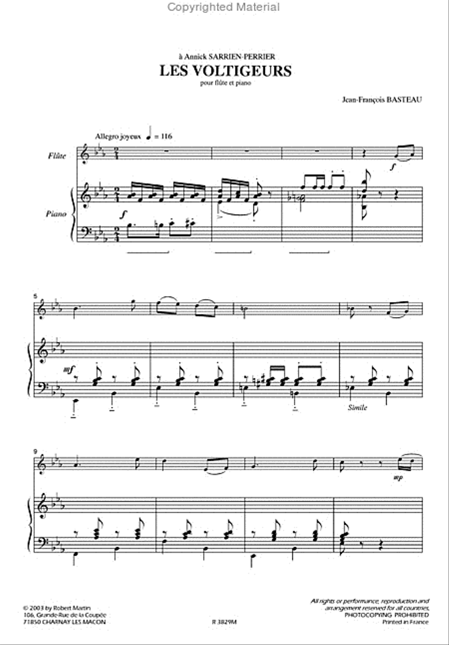Le Petit Flûté au Cirque Vol.4 Piano scores gallery preview page 7