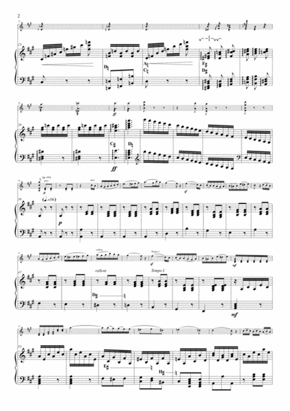 Valse from Symphonie Fantastique for violin & harp