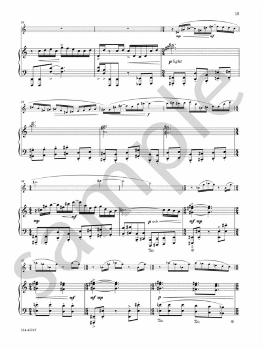 Sonata Chamber Music scores gallery preview page 10