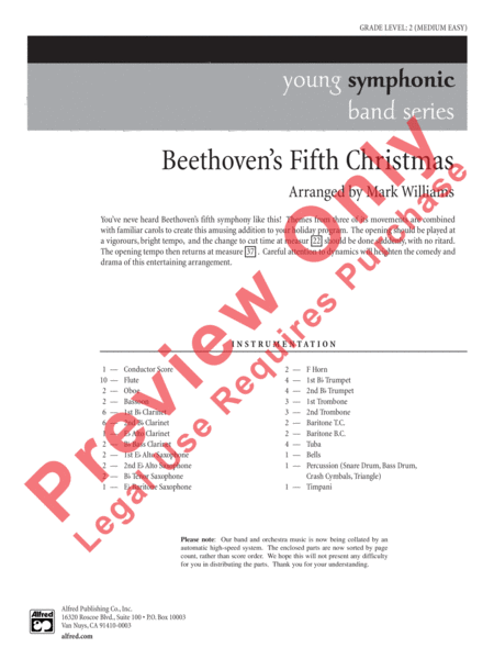 Beethoven's Fifth Christmas image number null