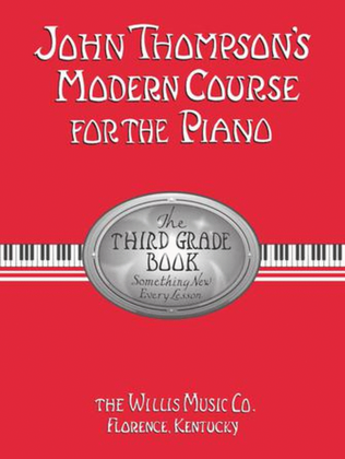 Book cover for John Thompson's Modern Course for the Piano – Third Grade (Book Only)
