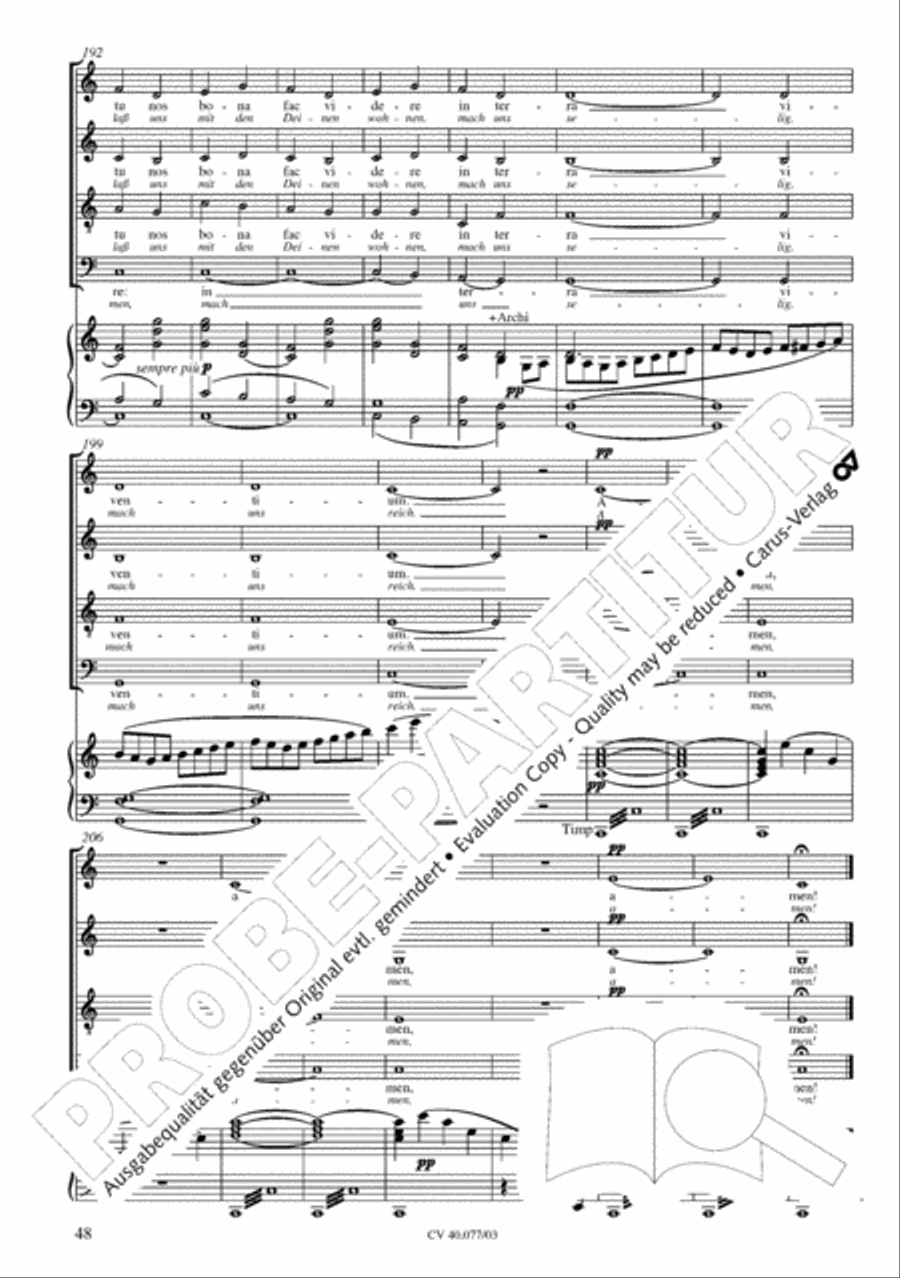 Lauda Sion Lauda Sion 4-Part scores gallery preview page 53