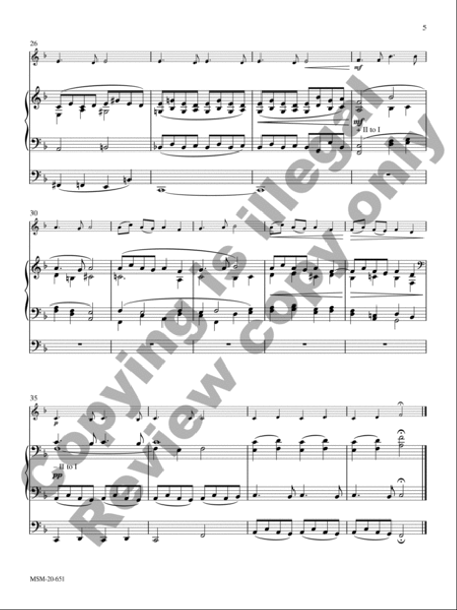 Pie Jesu Pie Jesu Horn scores gallery preview page 3