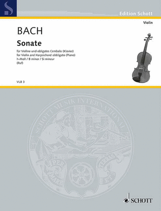 Book cover for Sonata in B minor
