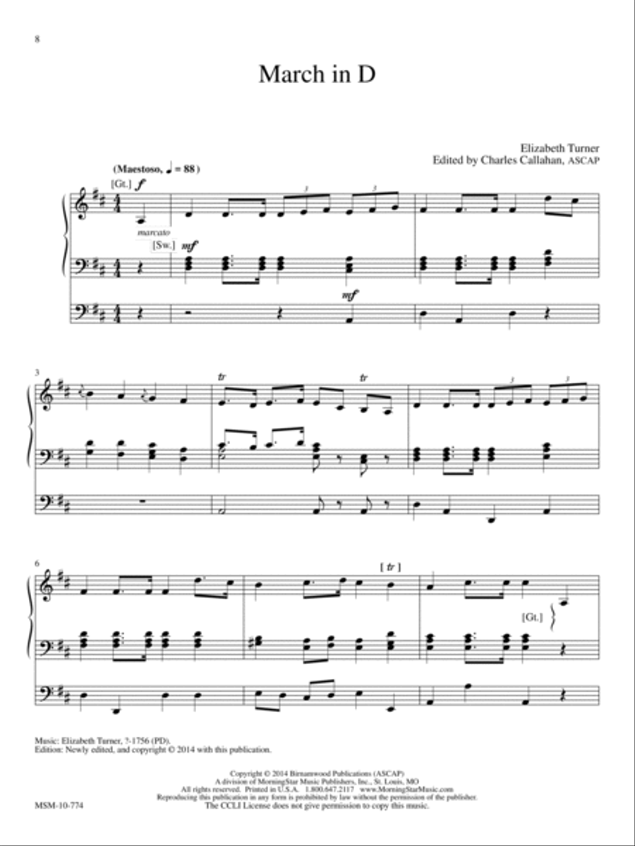 Women Composers' Album Organ scores gallery preview page 5