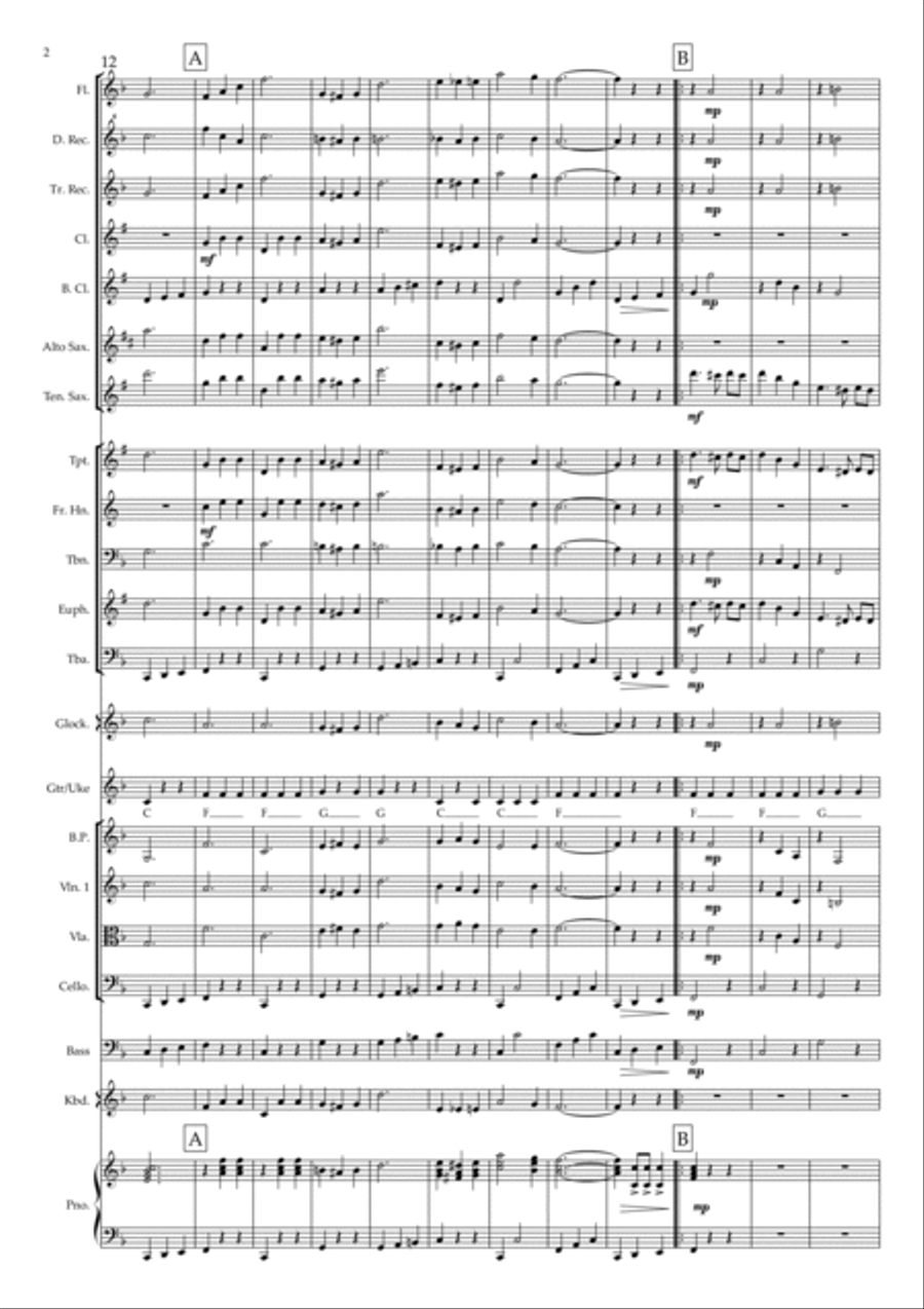 Oom-pah-pah Large Ensemble scores gallery preview page 2