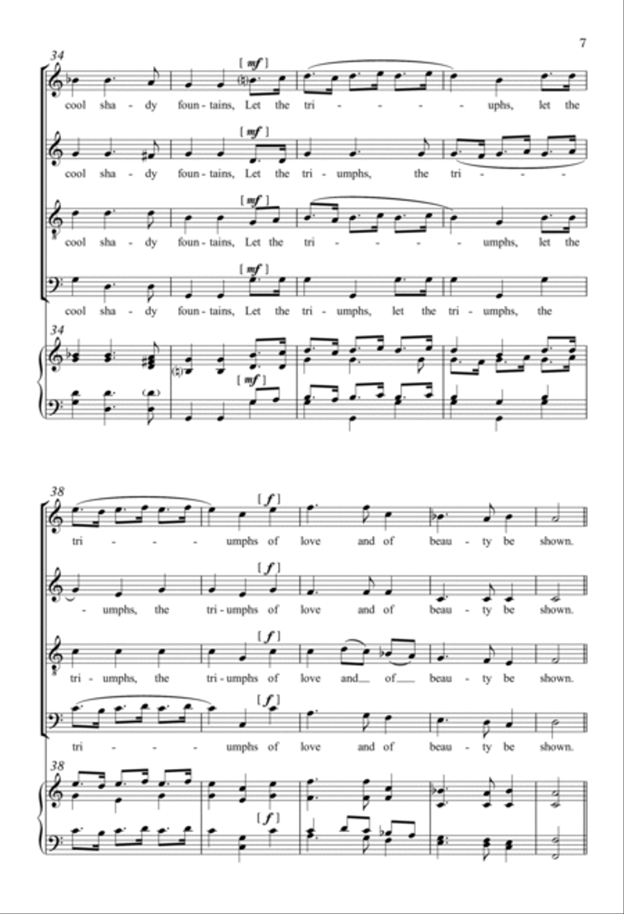 Three Choruses From 