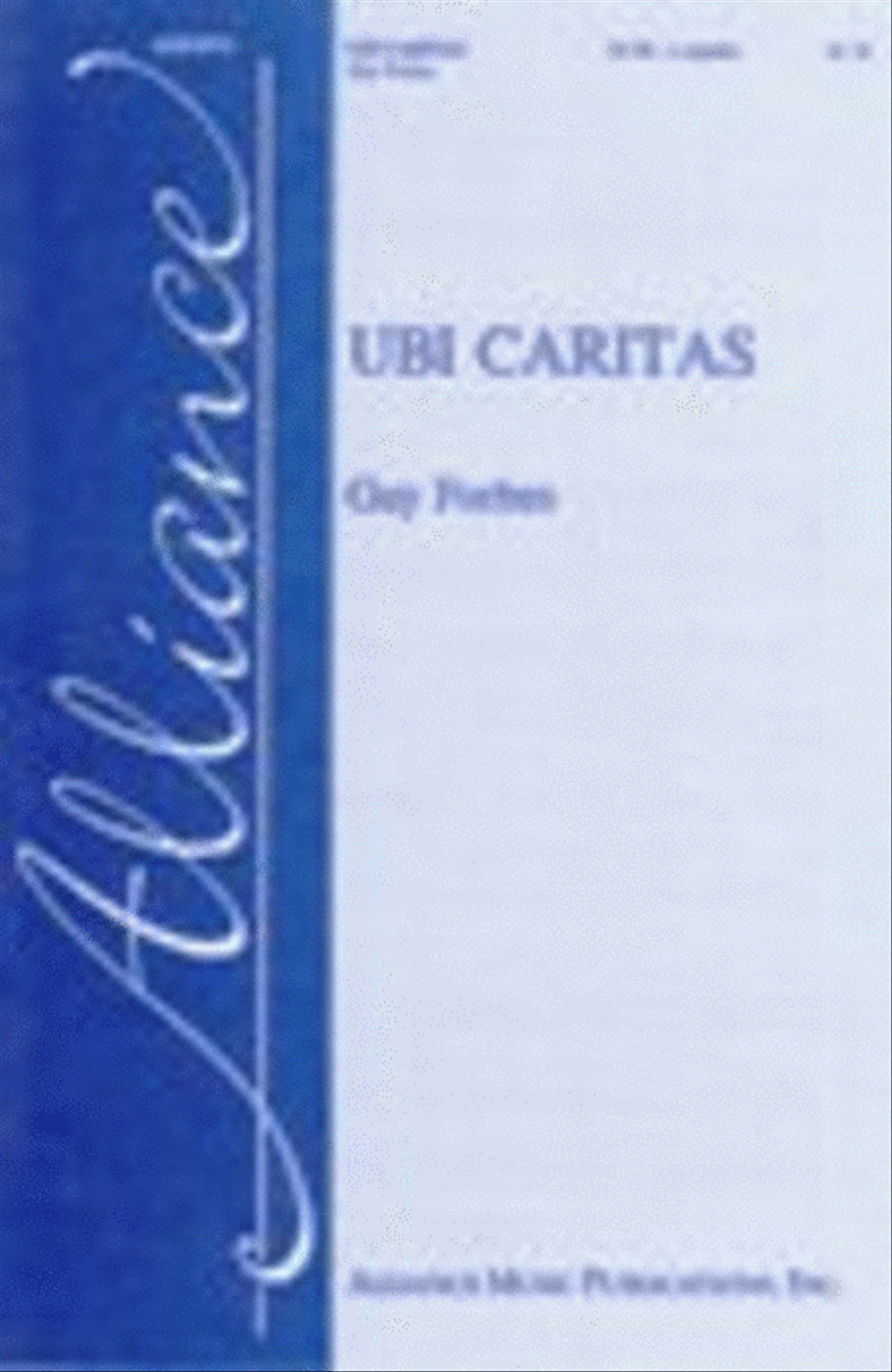 Ubi Caritas Ubi Caritas 4-Part scores gallery preview page 1