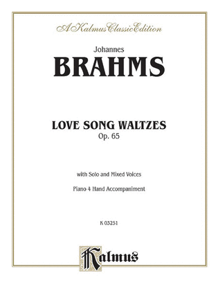 Book cover for Lovesongs, Op. 65