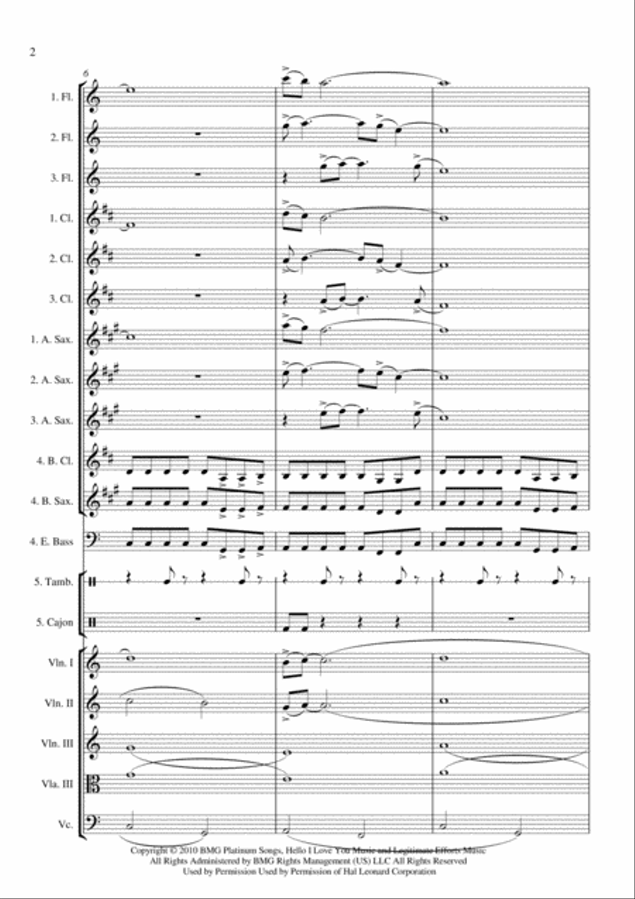 Try Try Large Ensemble scores gallery preview page 2