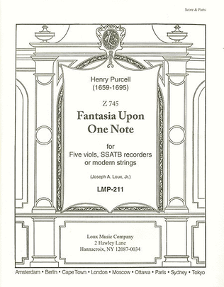 Fantasia upon one Note [Z 745]
