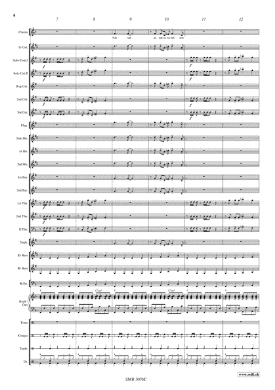Disco Lady Disco Lady 4-Part scores gallery preview page 5