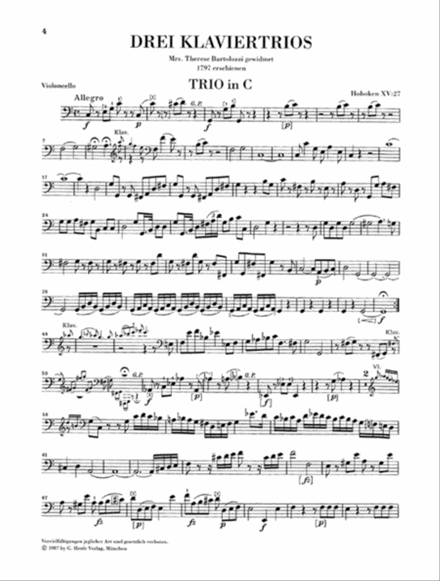 Piano Trios – Volume V