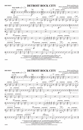 Detroit Rock City: Drumset