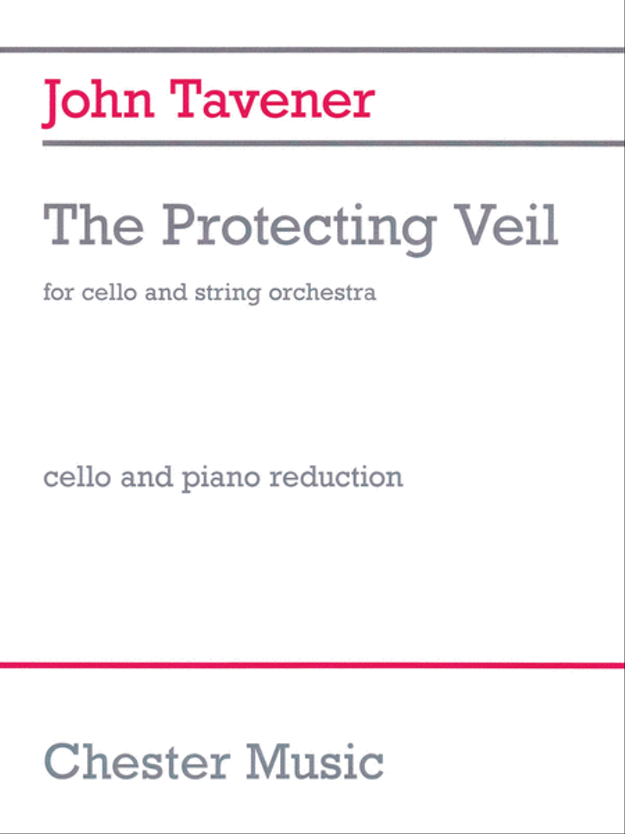 John Tavener – The Protecting Veil Piano Accompaniment scores gallery preview page 1