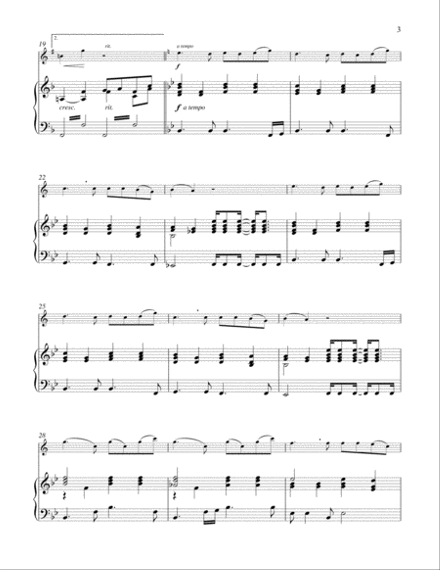 Unexpected Song (from Song & Dance) Clarinet Solo scores gallery preview page 3