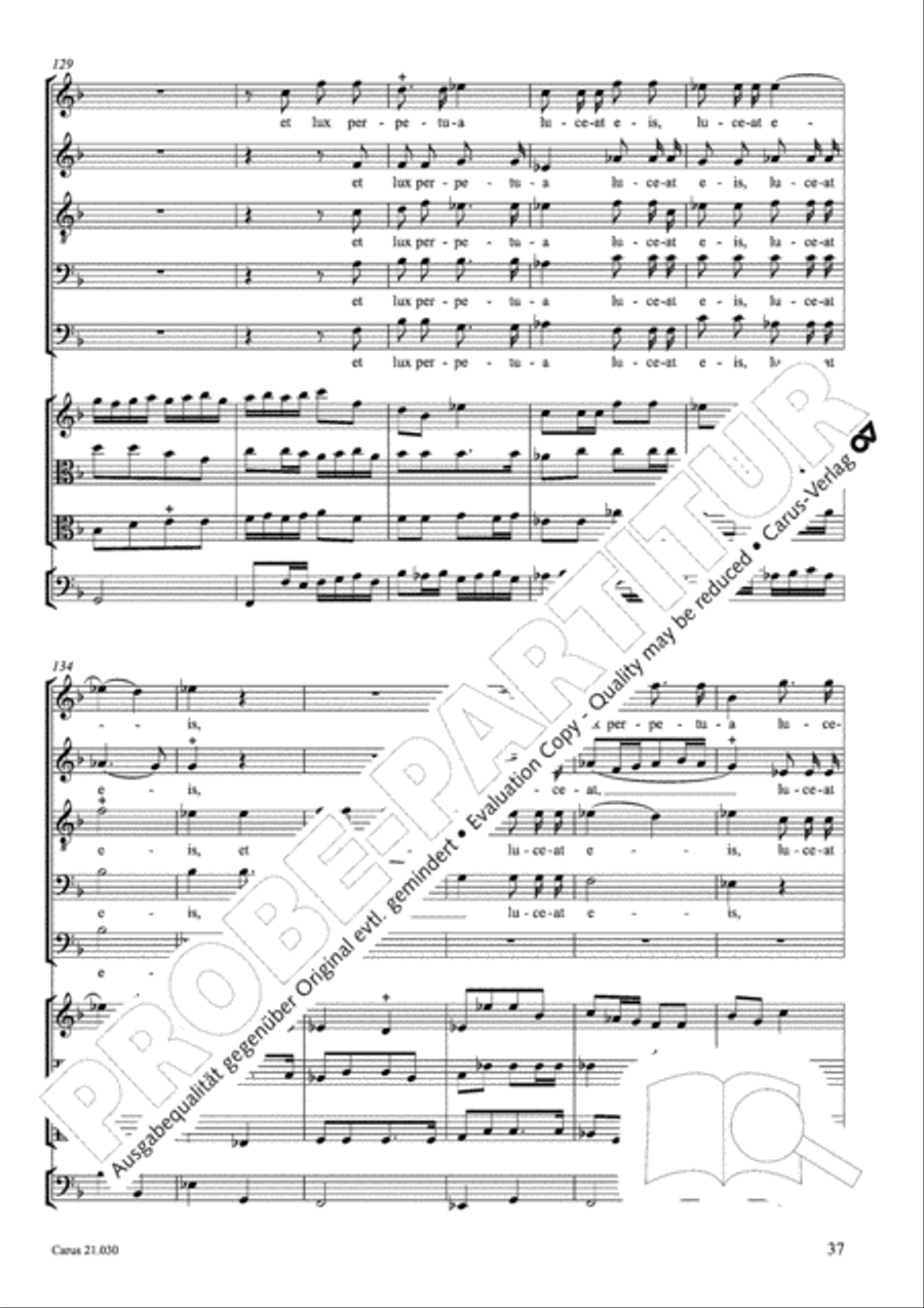 De profundis Men's Choir scores gallery preview page 38