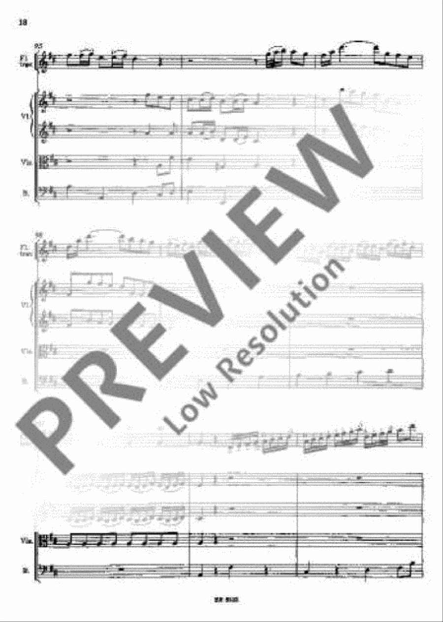 Concerto D major String Orchestra scores gallery preview page 21