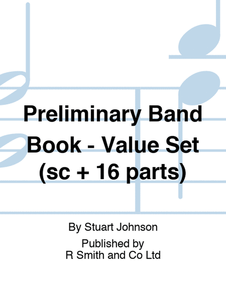 Preliminary Band Book - Value Set (sc + 16 parts)