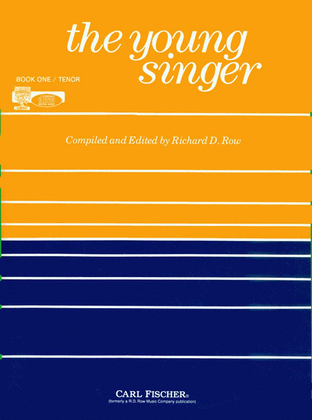 Book cover for The Young Singer