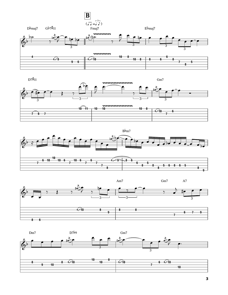Days Of Wine And Roses Days Of Wine And Roses Acoustic Guitar scores gallery preview page 3