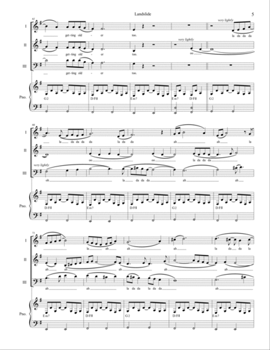 Landslide 3-Part scores gallery preview page 5