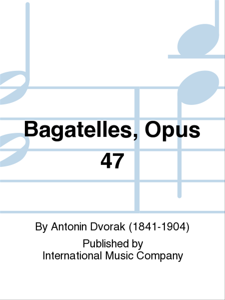 Bagatelles, Opus 47 Bagatelles, Opus 47 Cello scores gallery preview page 1
