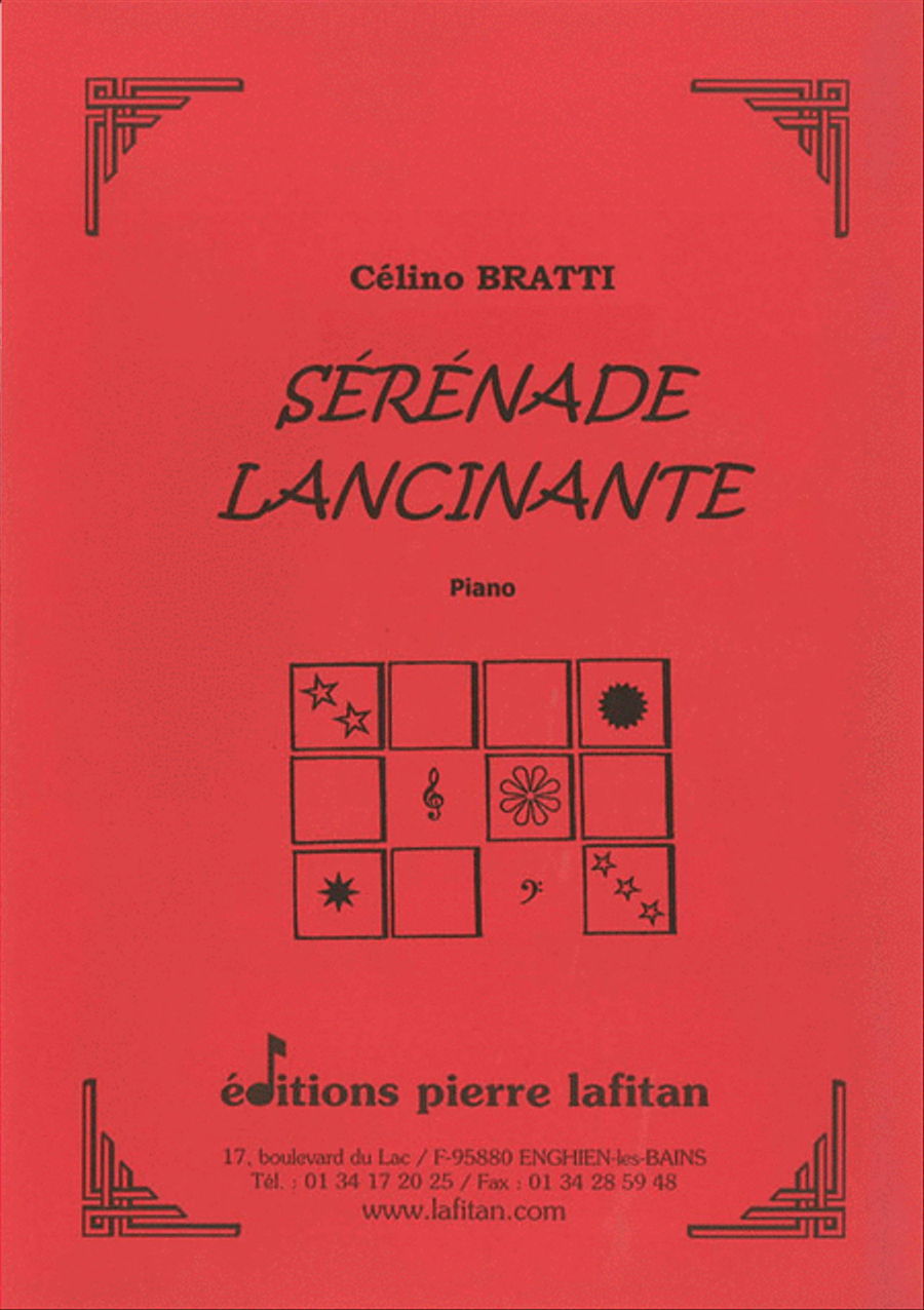 Sérénade Lancinante Piano Solo scores gallery preview page 1