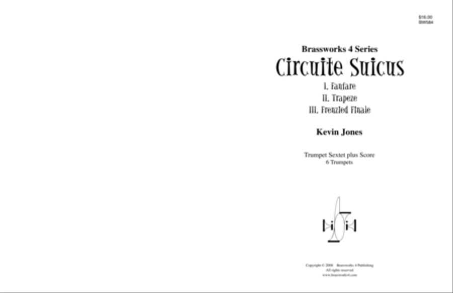 Circuite Suicus Circuite Suicus Chamber Music scores gallery preview page 1