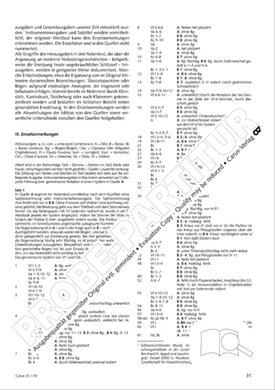 O blessed rest, o welcome heart's delight (Vergnugte Ruh, beliebte Seelenlust) Orchestra scores gallery preview page 32