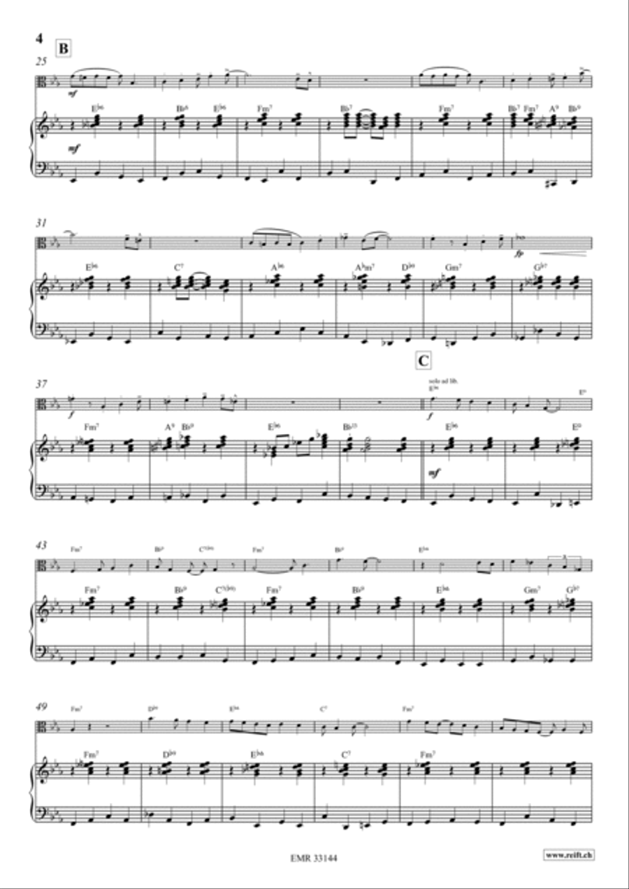 Four Golden Bells Piano Accompaniment scores gallery preview page 5