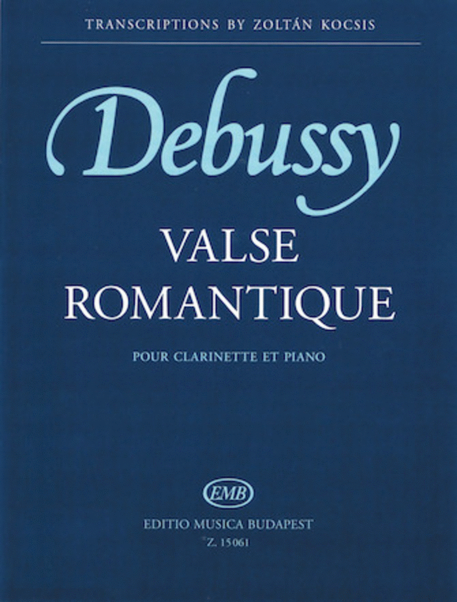 Valse Romantique Clarinet Solo scores gallery preview page 1