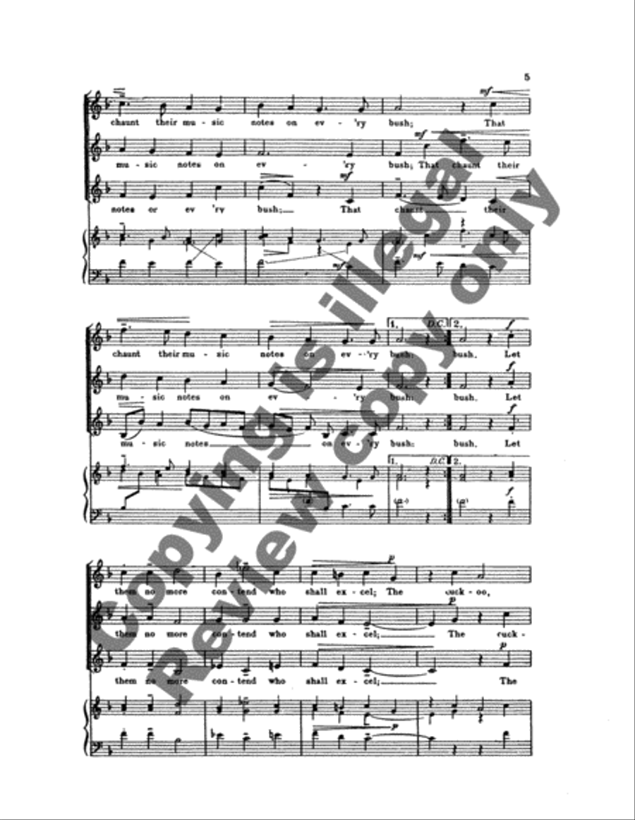 The Nightingale SSA scores gallery preview page 7