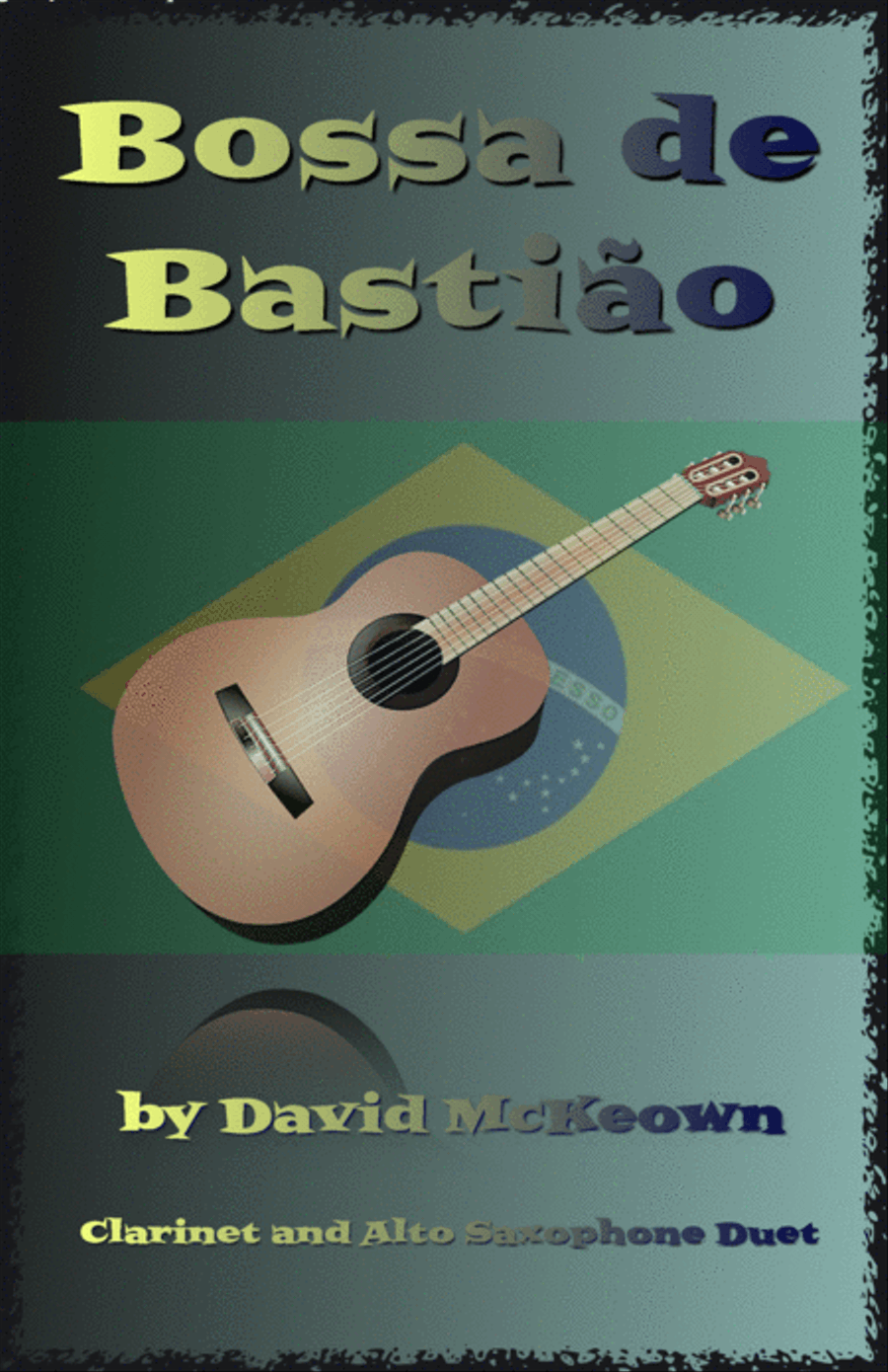 Bossa de Bastião, for Clarinet and Alto Saxophone Duet Woodwind Duet scores gallery preview page 1