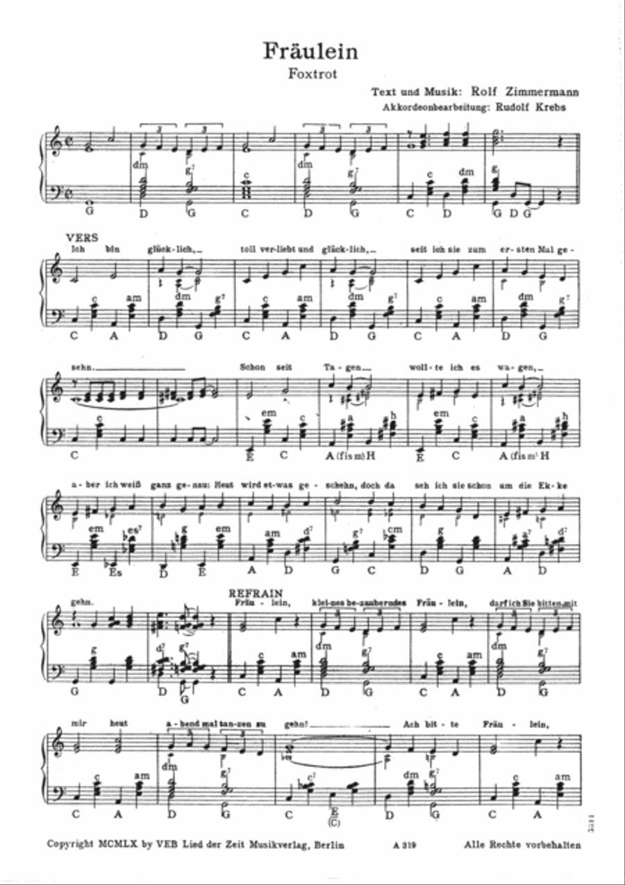 Fraulein Voice scores gallery preview page 3