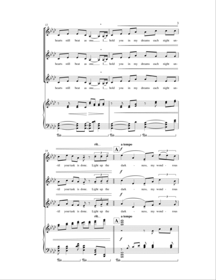 Wherever You Are Wherever You Are SSA scores gallery preview page 3