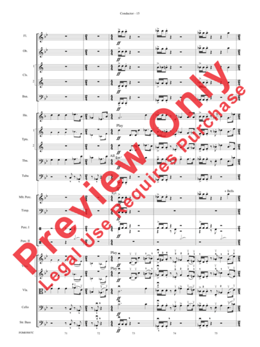 Selections from Star Wars: Episode III Revenge of the Sith Full Orchestra scores gallery preview page 45