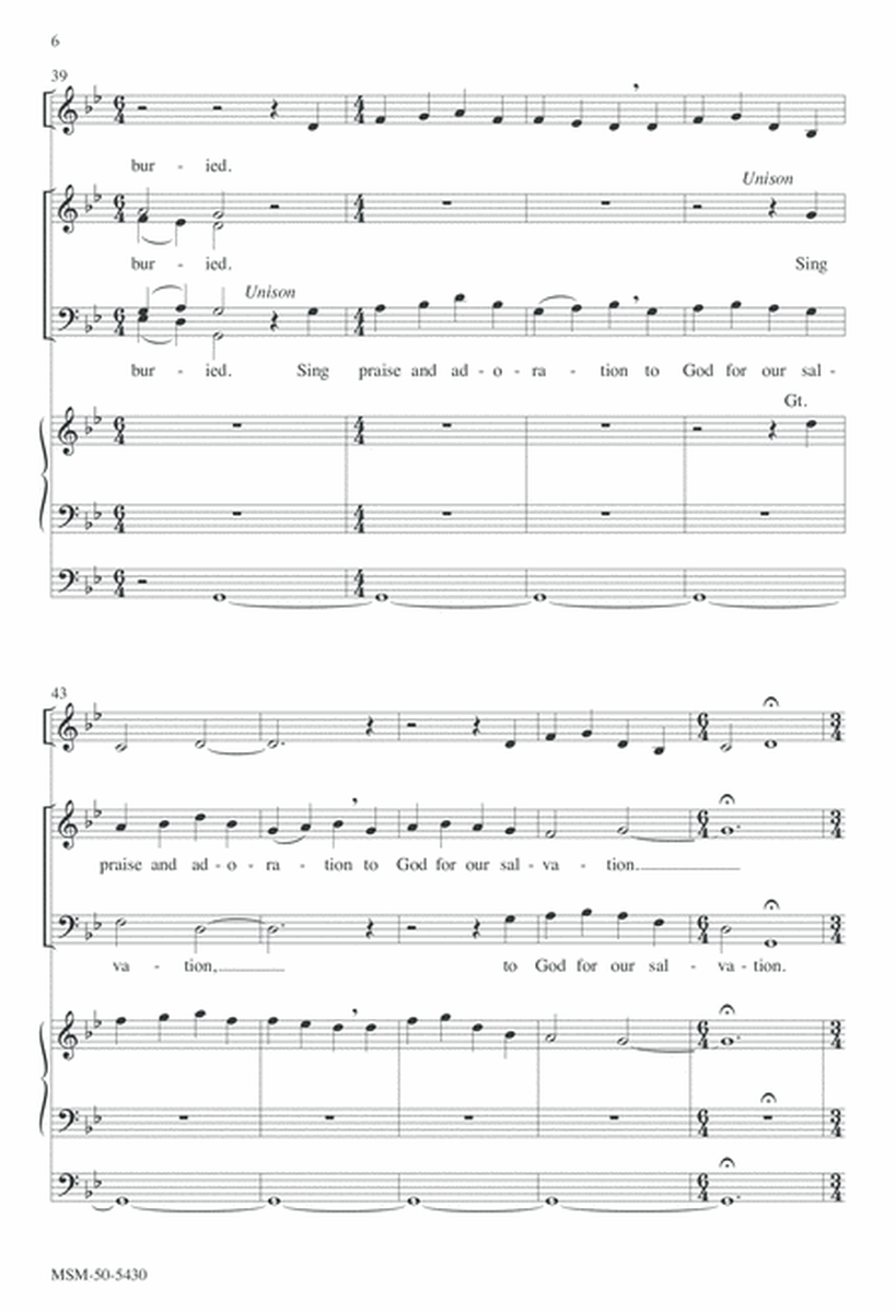The Potter's Field (Downloadable Choral Score)