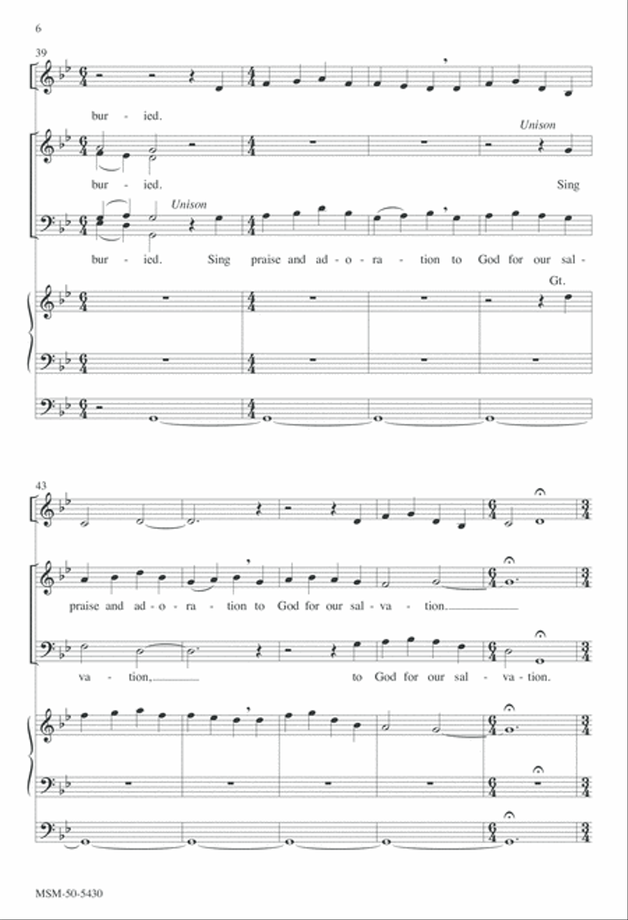 The Potter's Field 4-Part scores gallery preview page 6