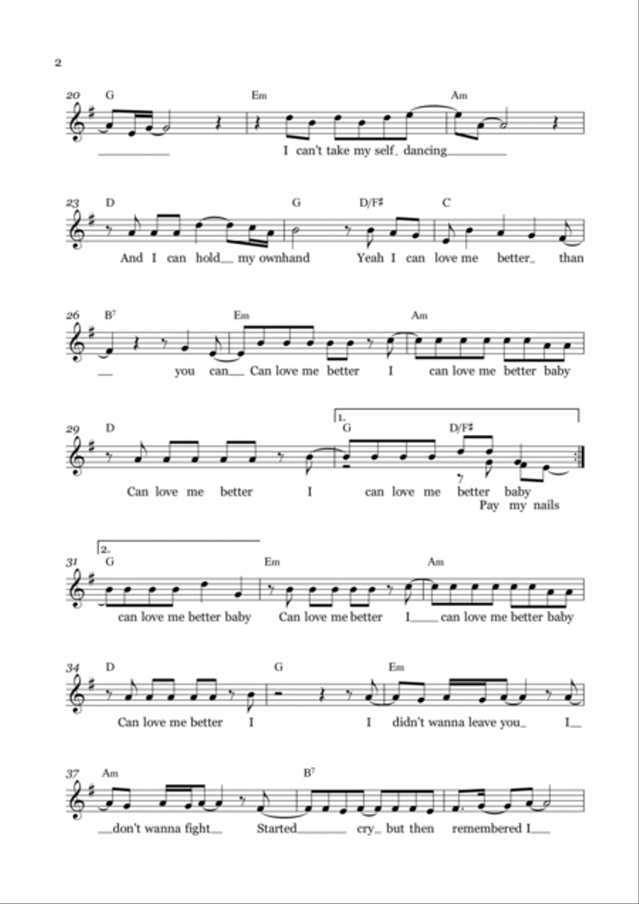 Flowers Horn Solo scores gallery preview page 2
