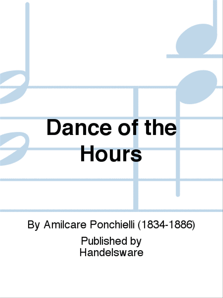 Dance of the Hours Dance of the Hours Flute Quartet scores gallery preview page 1
