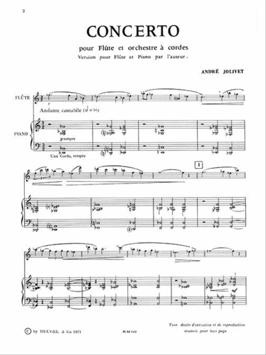 Concerto For Flute And String Orchestra String Orchestra scores gallery preview page 2
