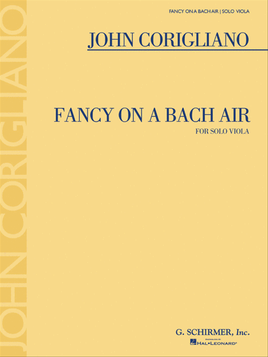 Fancy on a Bach Air Fancy on a Bach Air Viola Solo scores gallery preview page 1