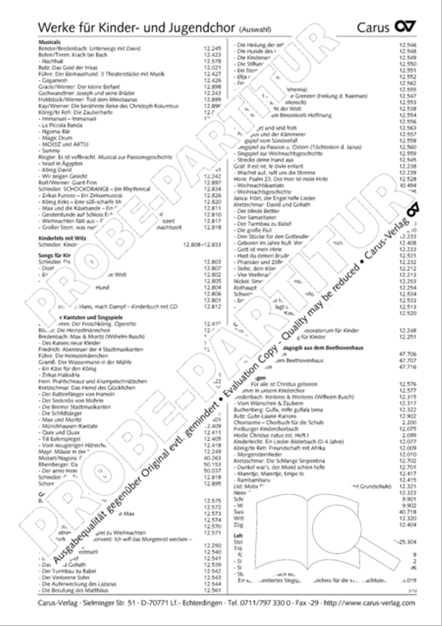 Gute-Laune-Kanons 4-Part scores gallery preview page 45