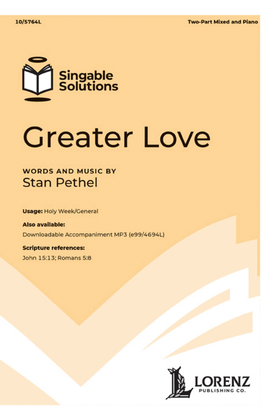 Book cover for Greater Love