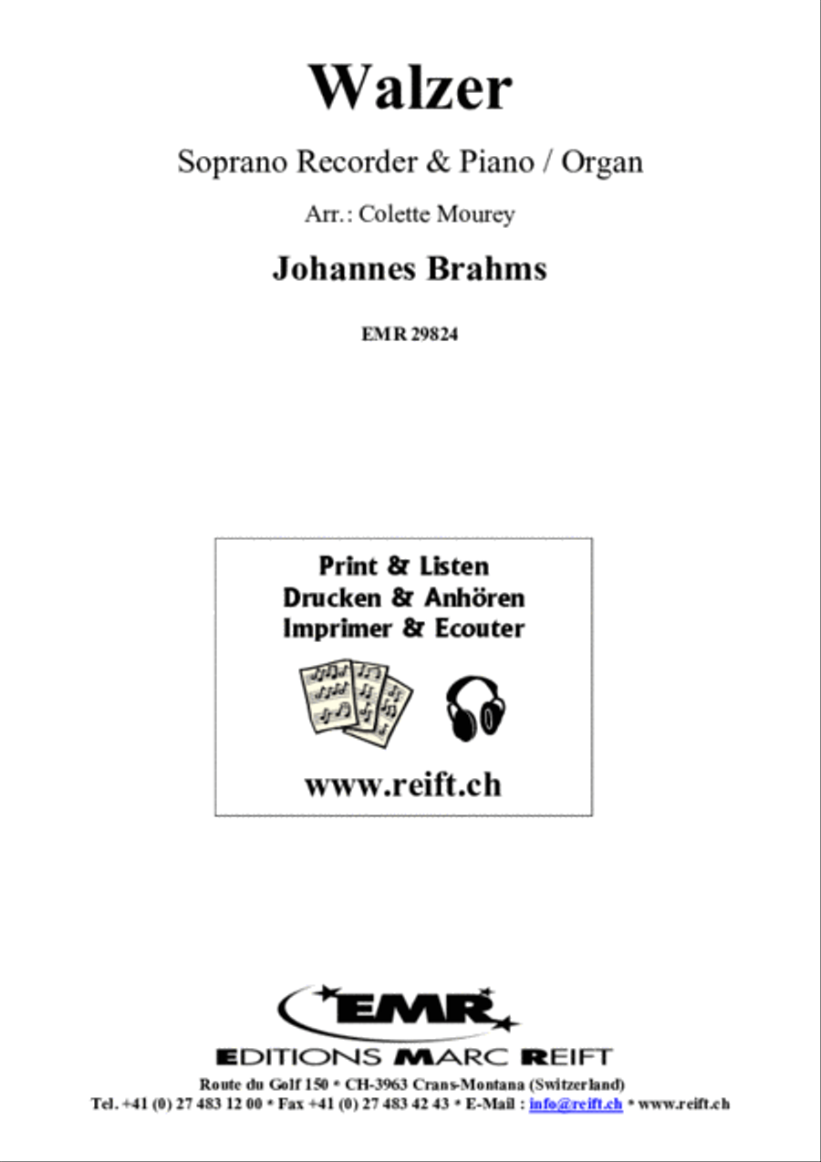 Walzer Soprano Recorder scores gallery preview page 2