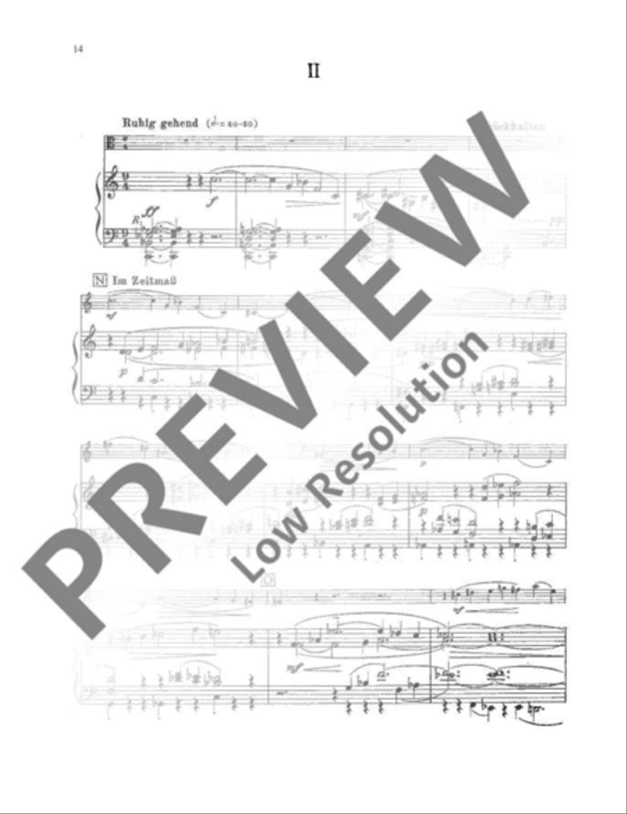 Konzertmusik Piano scores gallery preview page 15